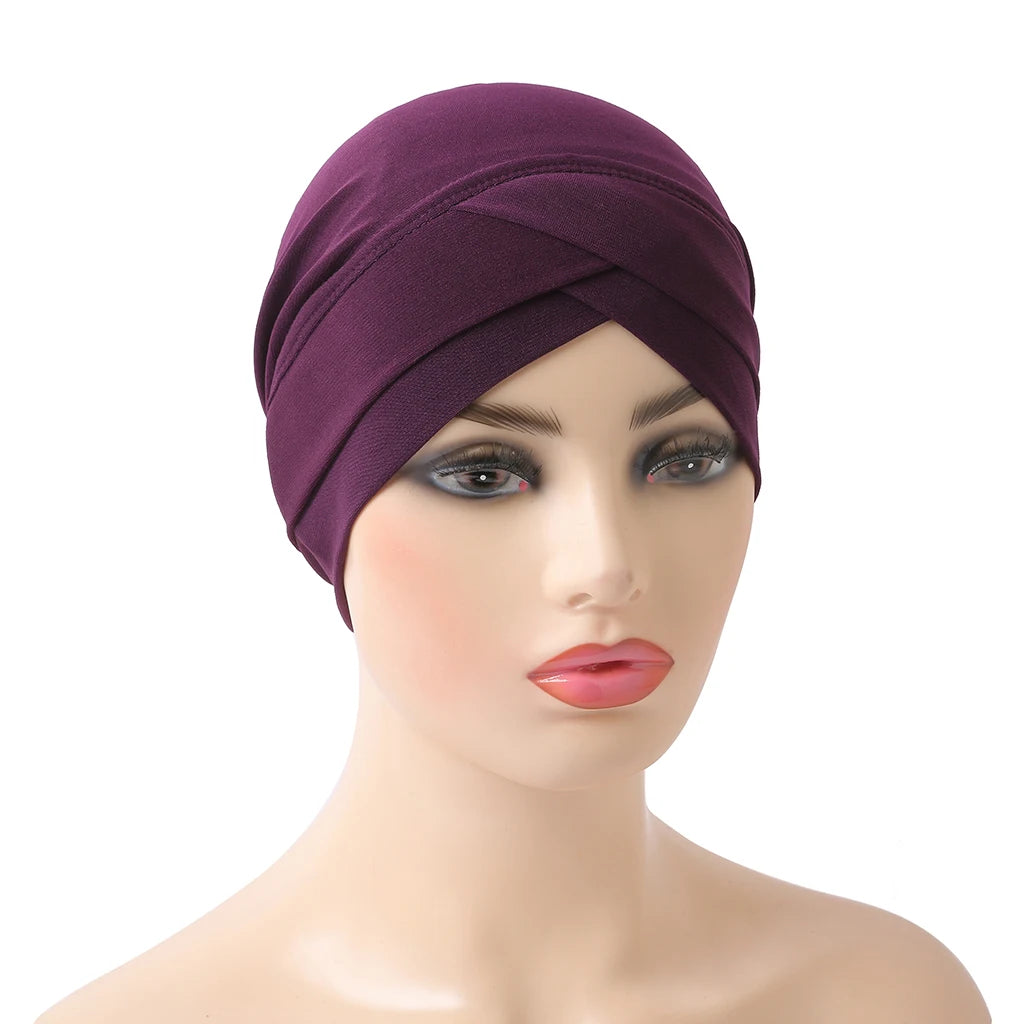 Criss Cross Hijab Turban