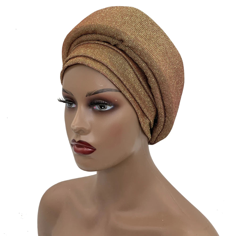 Glittering African Turban