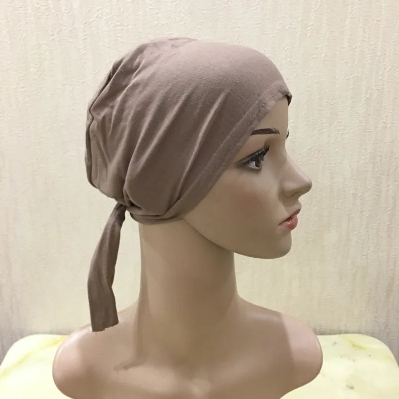 Full Cover Cotton Hijab Cap