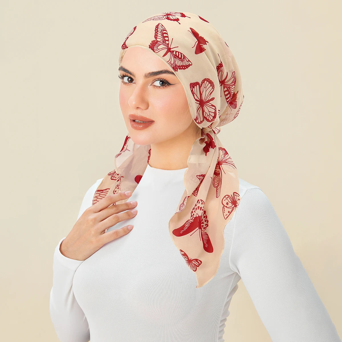 Print Hijab Turban