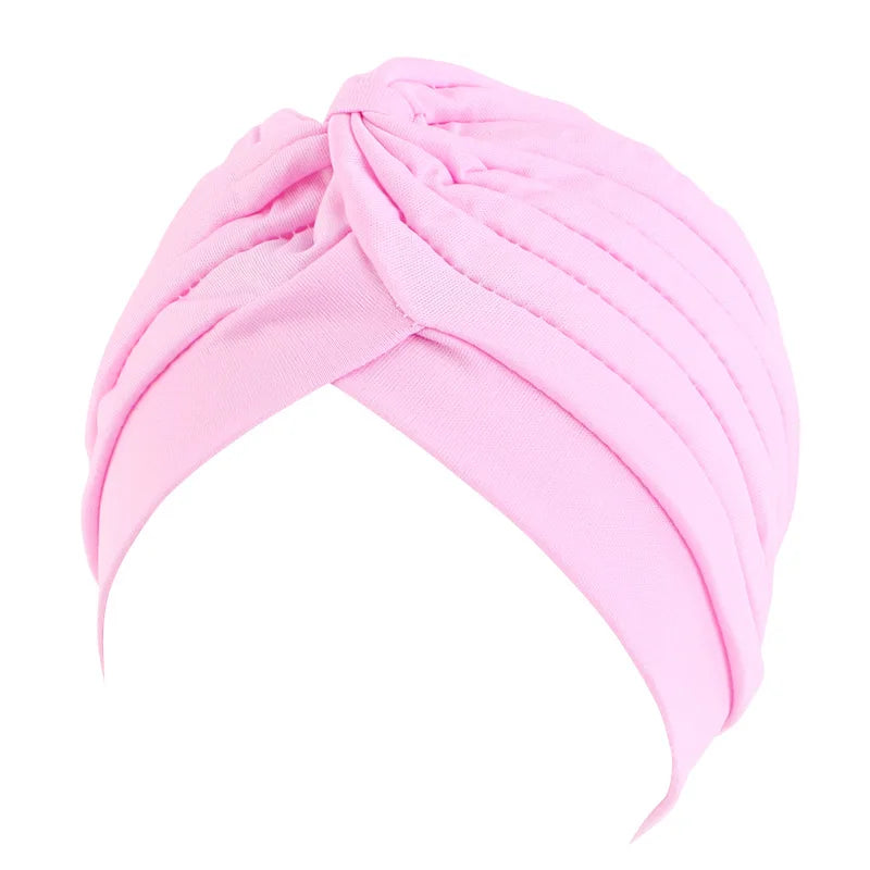 Stretchy Turban Cap