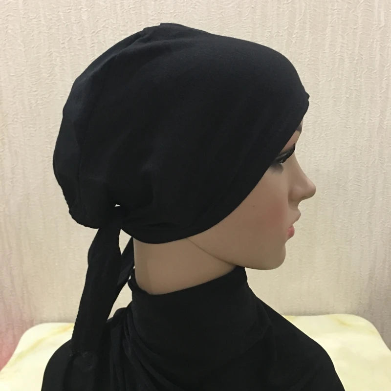Full Cover Cotton Hijab Cap