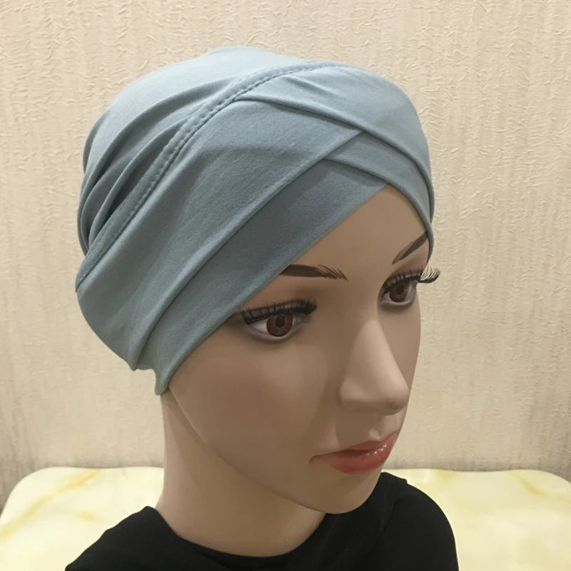 Criss Cross Hijab Turban