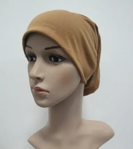 Plain Tube Hijab Cap