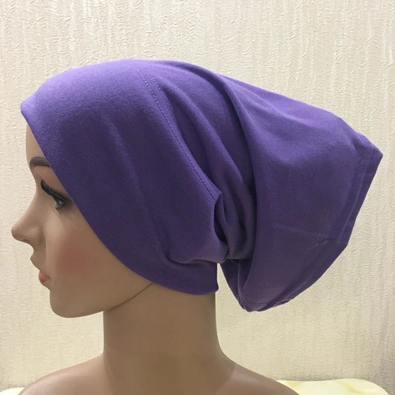 Plain Tube Hijab Cap