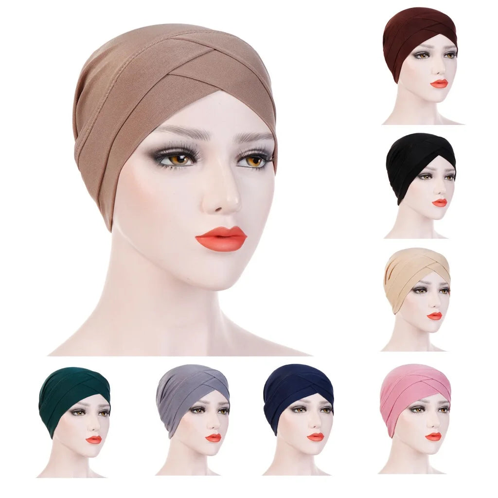 Criss Cross Hijab Turban