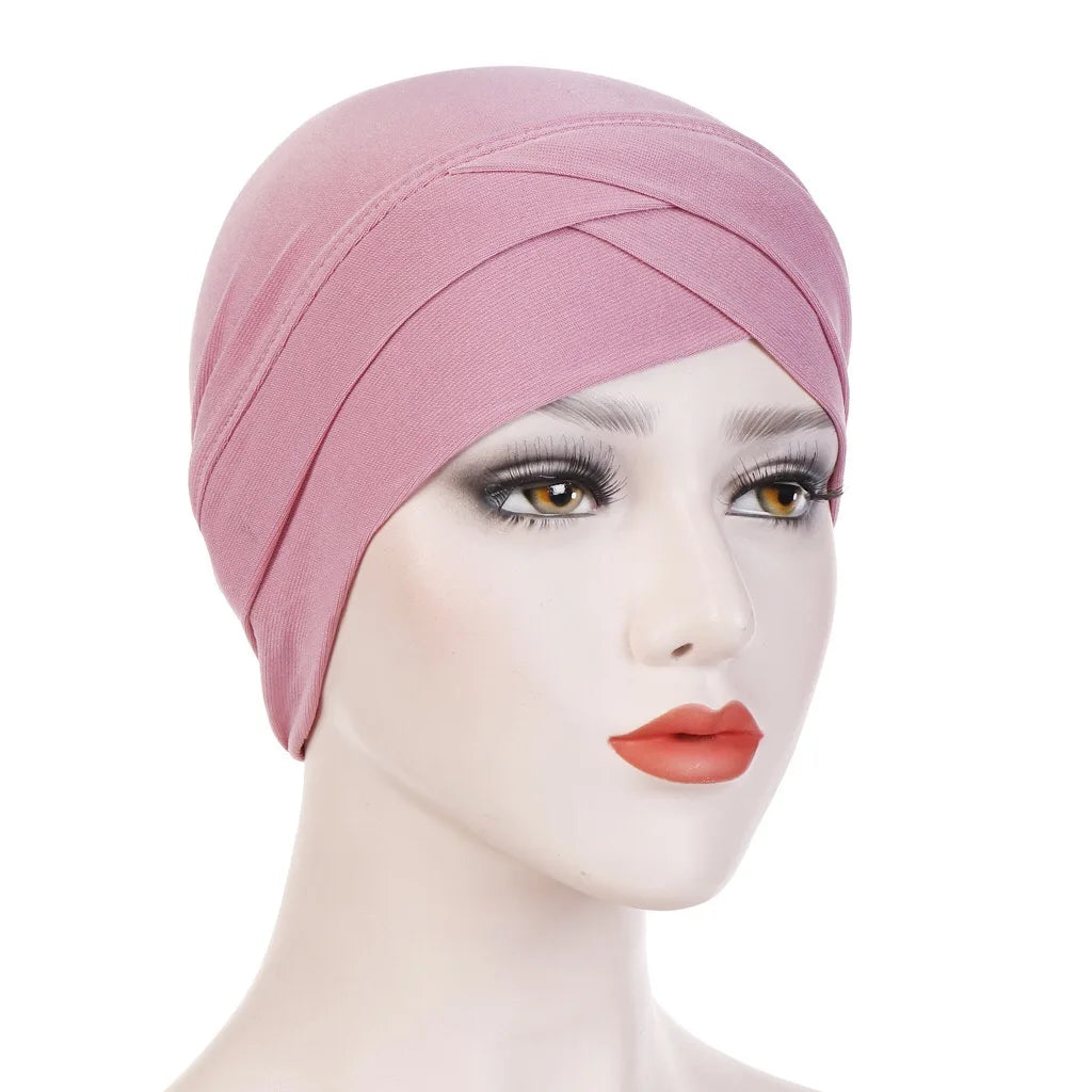 Criss Cross Hijab Turban