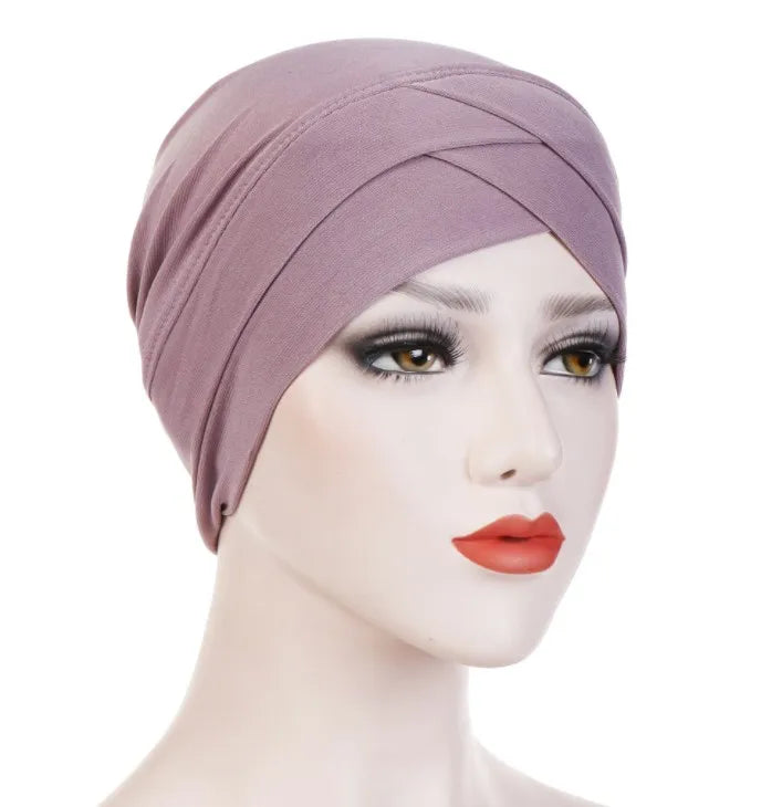 Criss Cross Hijab Turban