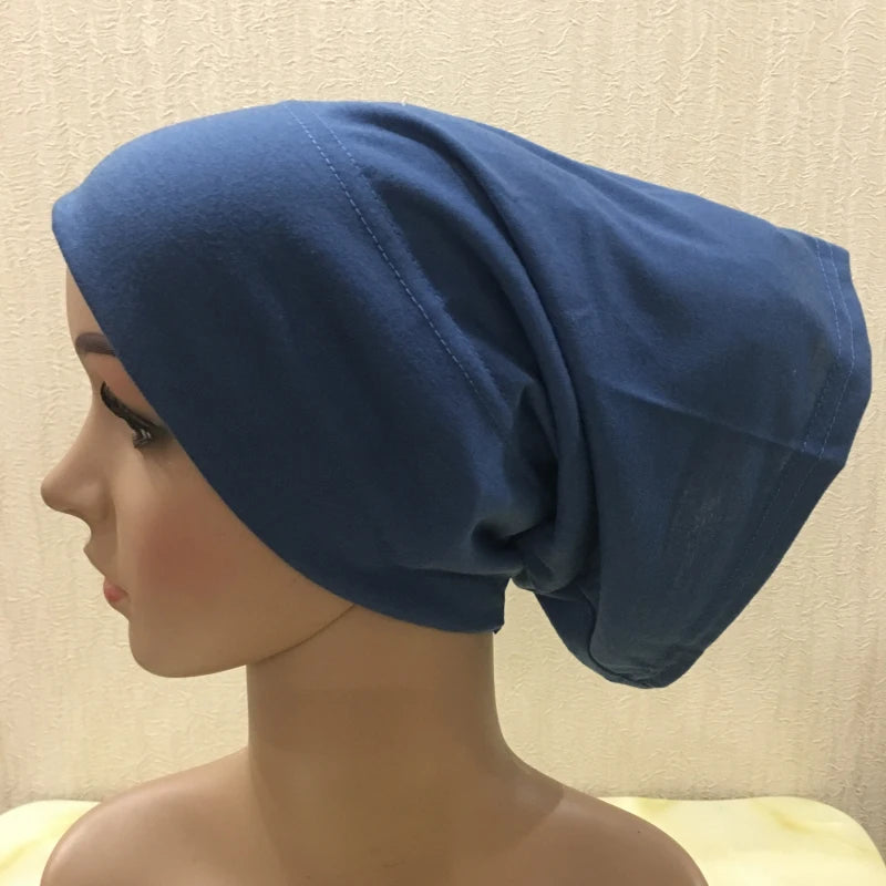 Plain Tube Hijab Cap