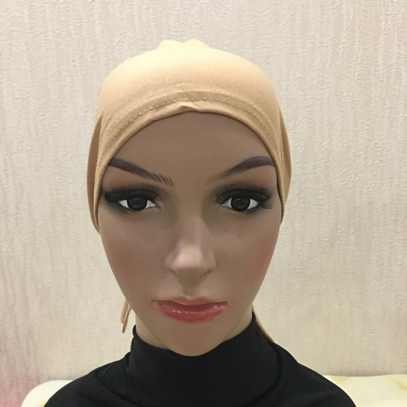 Tie Back Hijab Cap