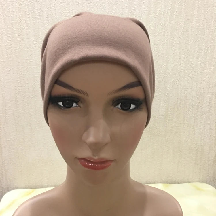 Plain Tube Hijab Cap