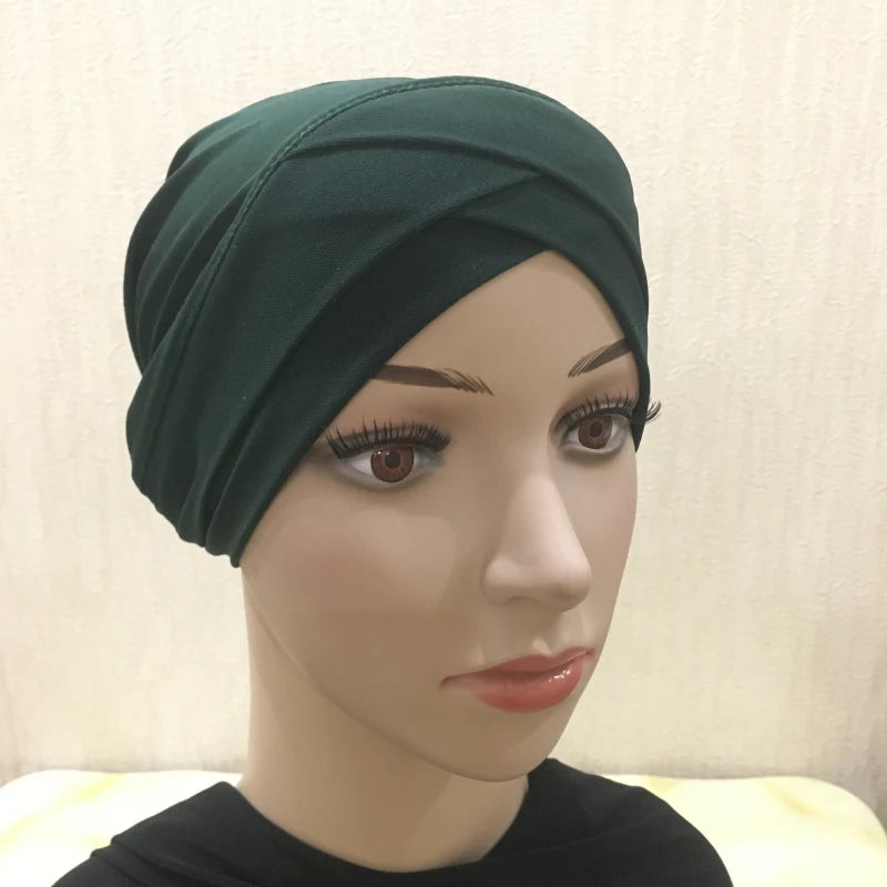 Criss Cross Hijab Turban