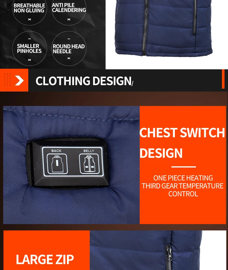 9-Zone Heated Vest