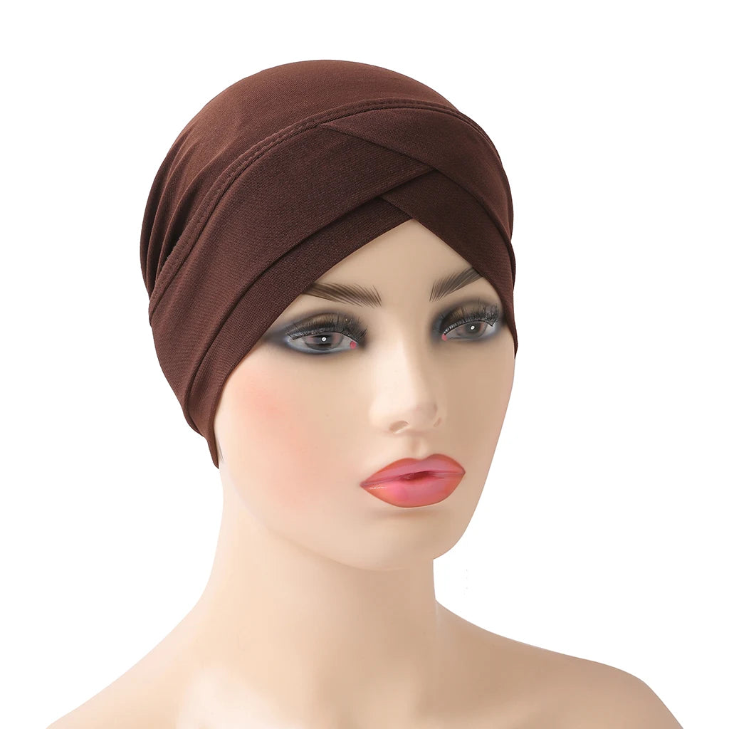 Criss Cross Hijab Turban