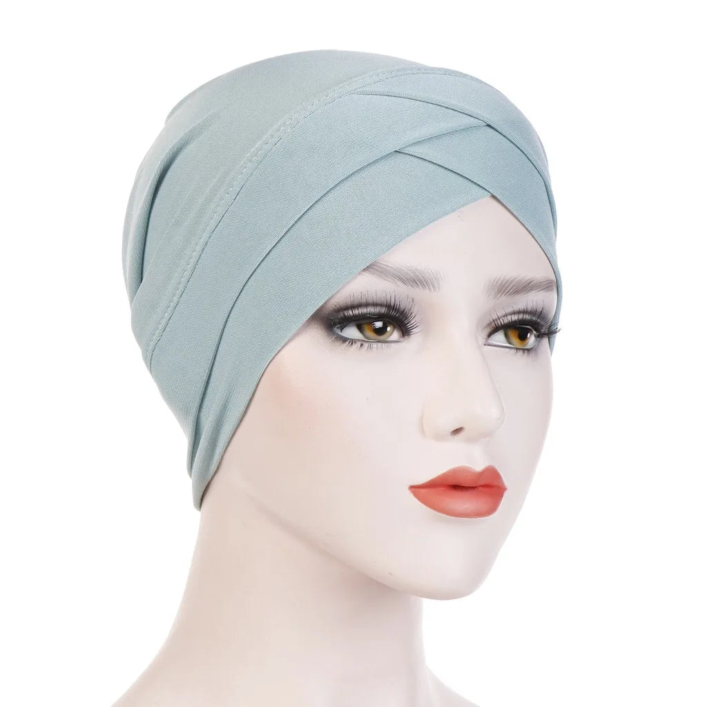 Criss Cross Hijab Turban