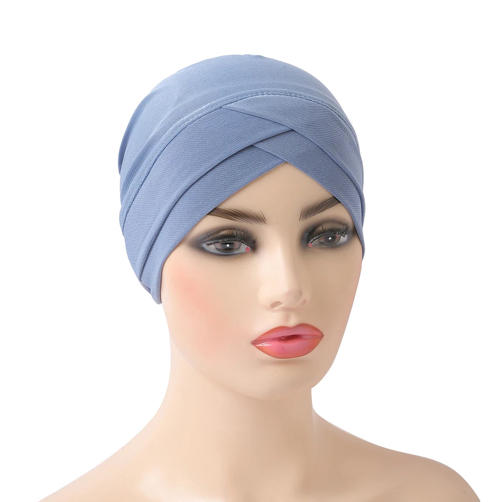Criss Cross Hijab Turban