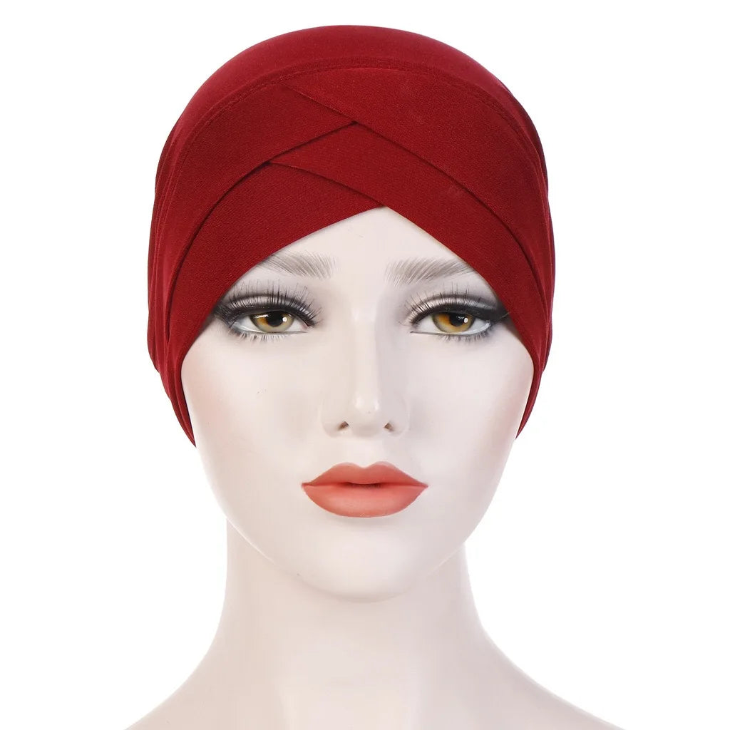Criss Cross Hijab Turban