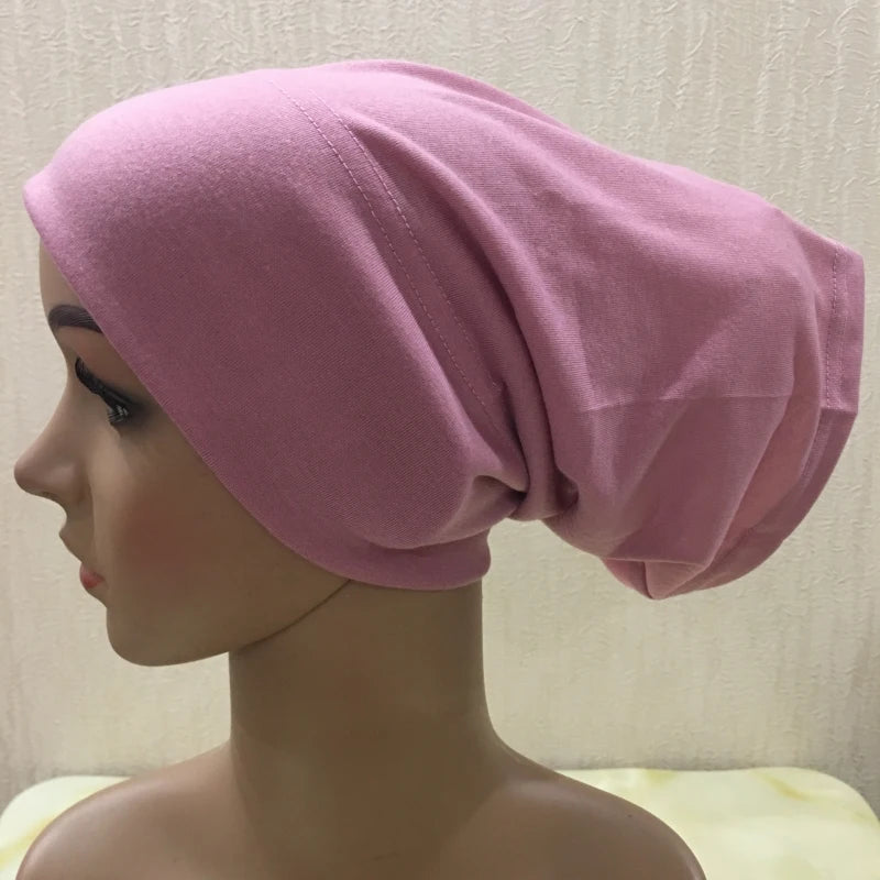 Plain Tube Hijab Cap