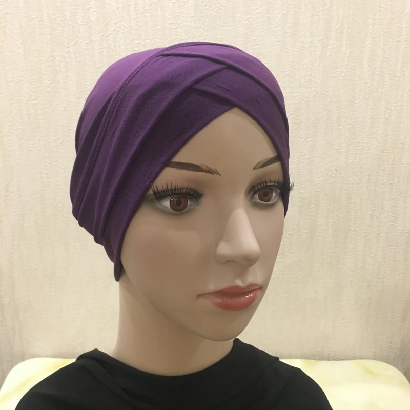 Criss Cross Hijab Turban