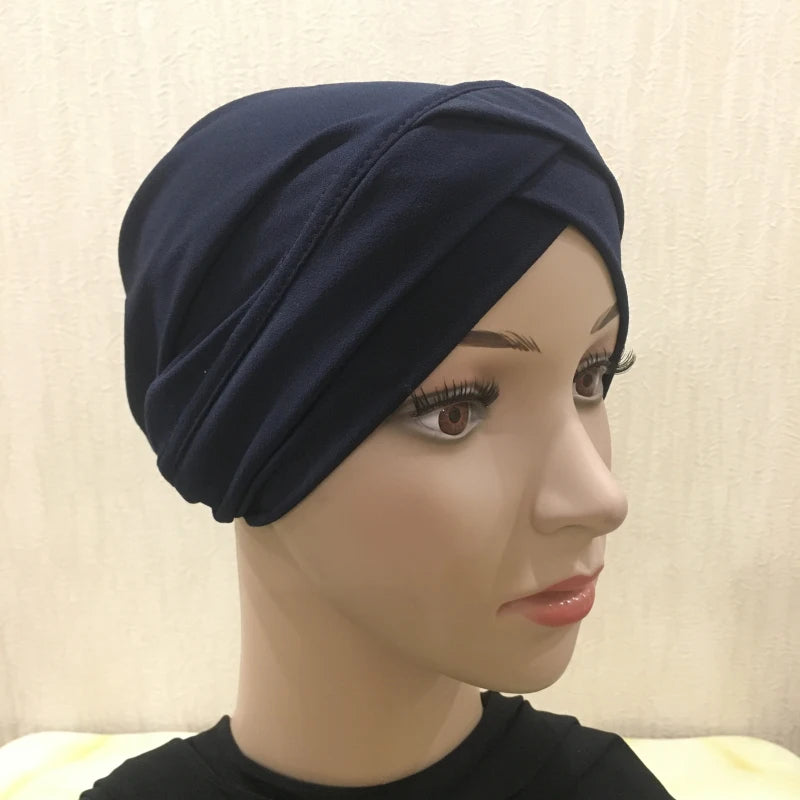 Criss Cross Hijab Turban