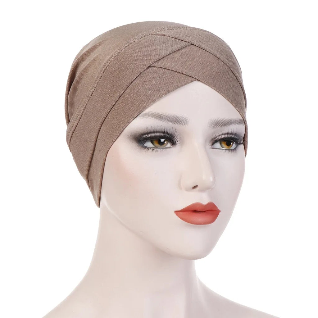 Criss Cross Hijab Turban
