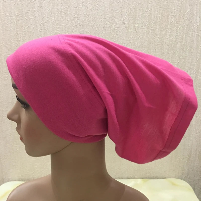 Plain Tube Hijab Cap