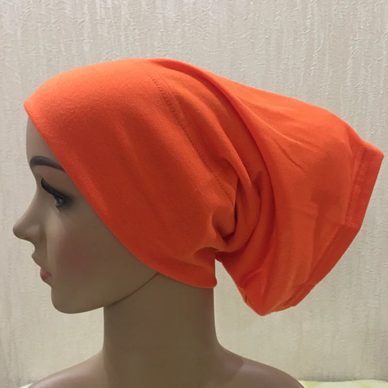 Plain Tube Hijab Cap