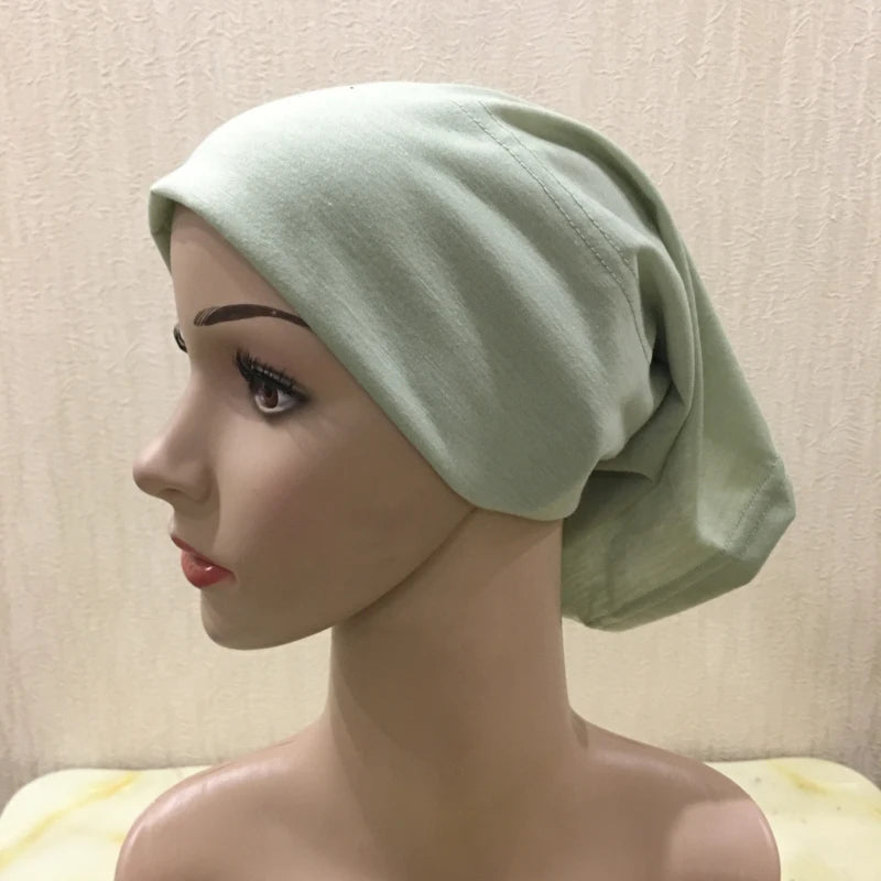 Plain Tube Hijab Cap