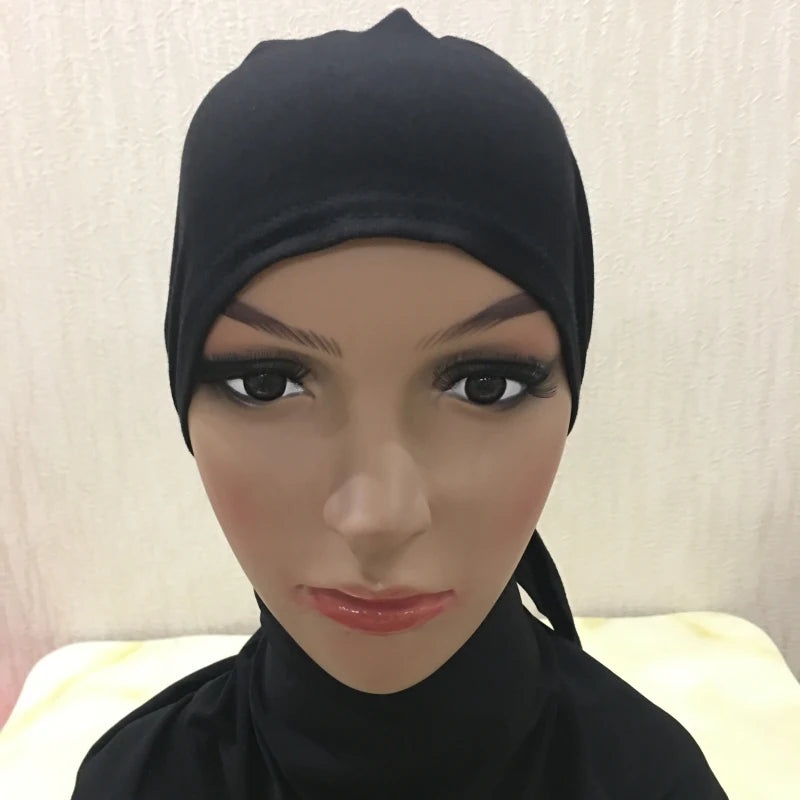 Tie Back Hijab Cap