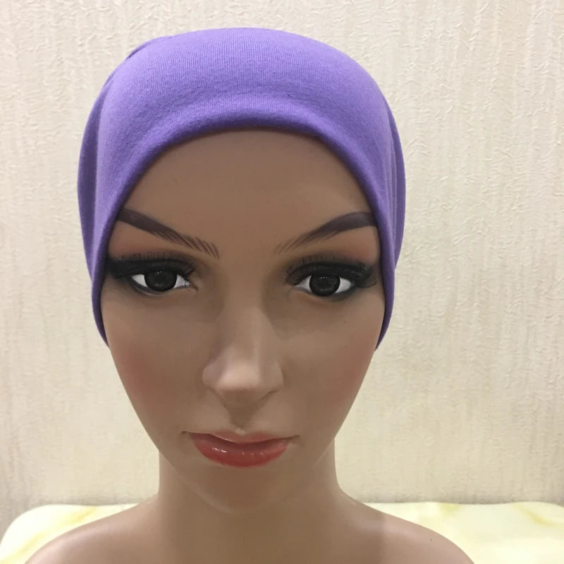 Plain Tube Hijab Cap