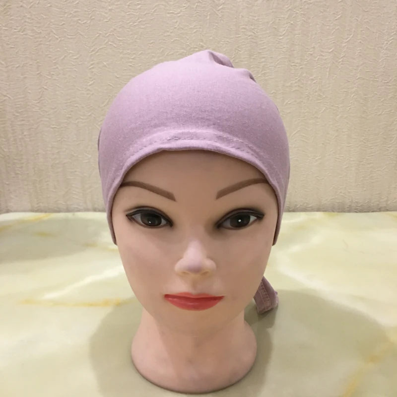 Tie Back Hijab Cap