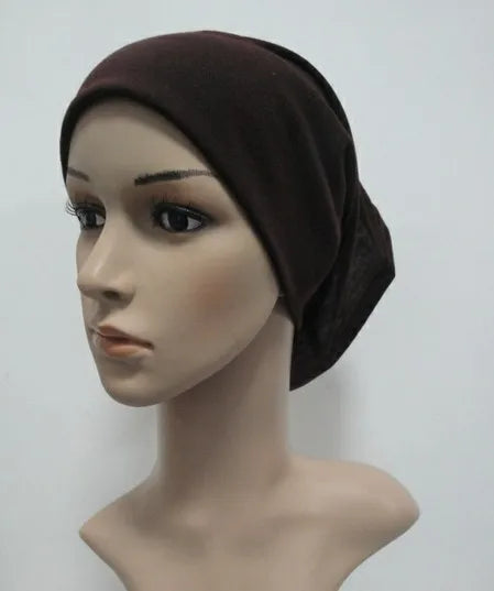 Plain Tube Hijab Cap