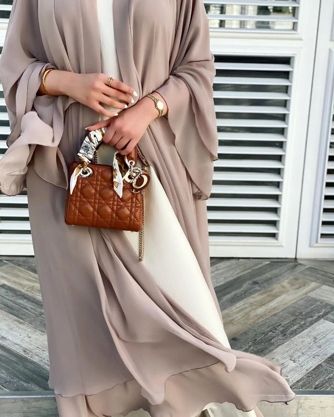 Chiffon Kimono Abaya