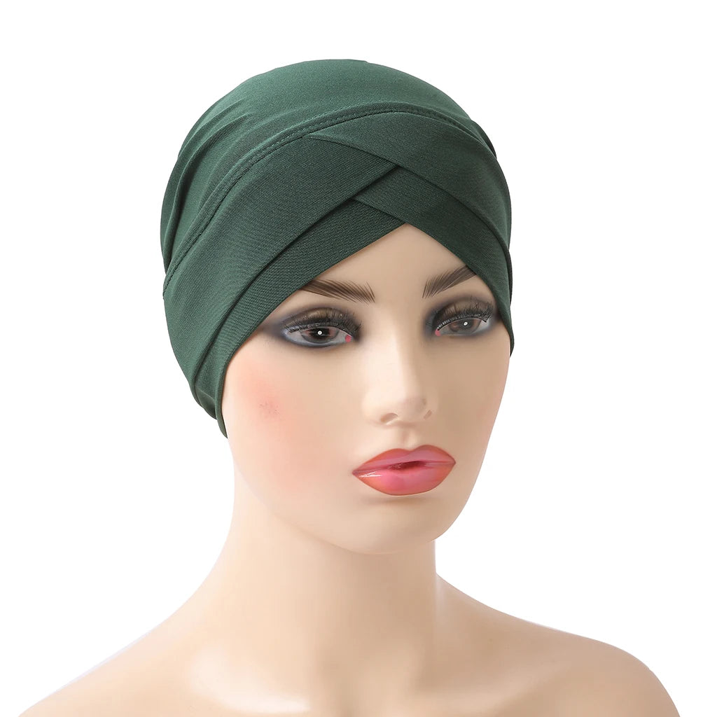 Criss Cross Hijab Turban
