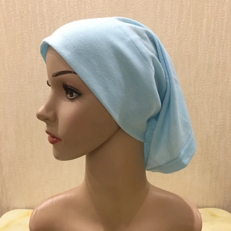 Plain Tube Hijab Cap