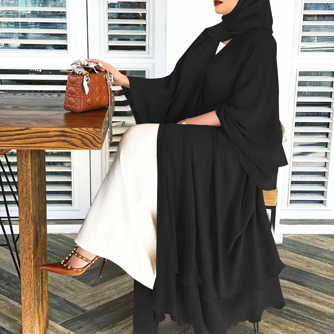 Chiffon Kimono Abaya
