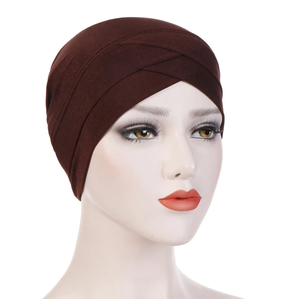 Criss Cross Hijab Turban