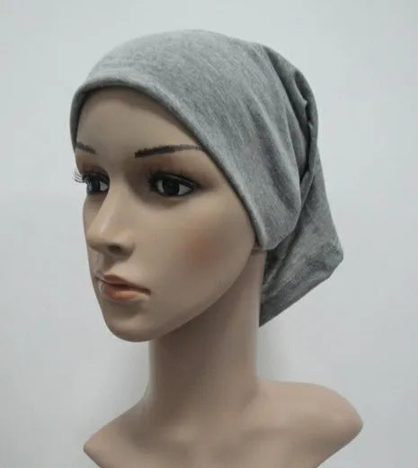 Plain Tube Hijab Cap