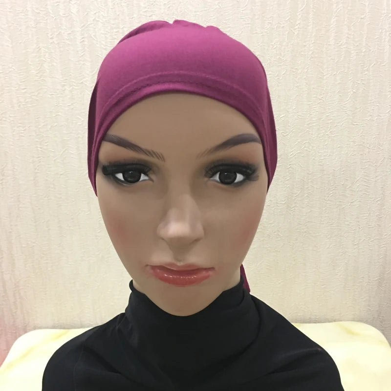 Tie Back Hijab Cap