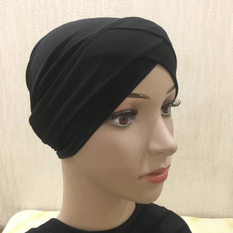 Criss Cross Hijab Turban