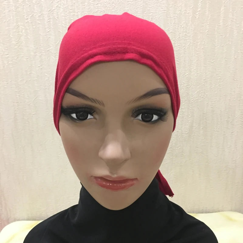 Tie Back Hijab Cap