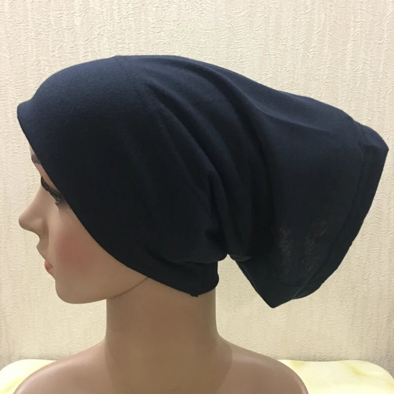 Plain Tube Hijab Cap