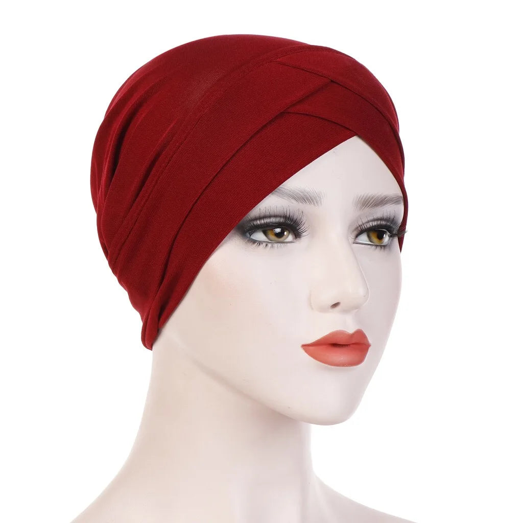Criss Cross Hijab Turban