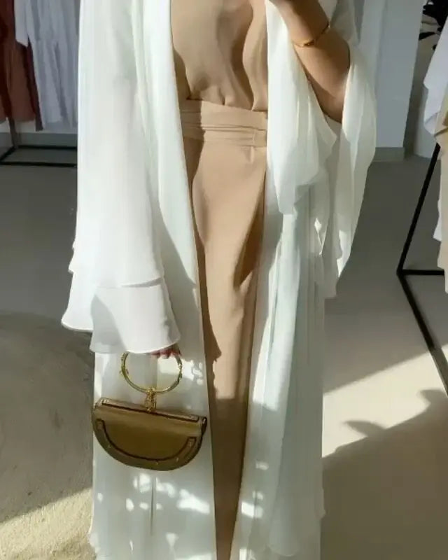 Chiffon Kimono Abaya