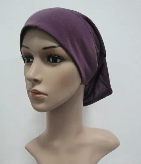 Plain Tube Hijab Cap
