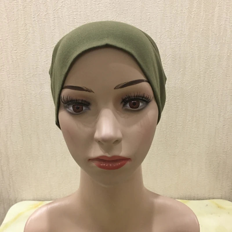 Plain Tube Hijab Cap