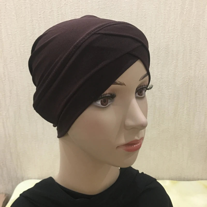 Criss Cross Hijab Turban