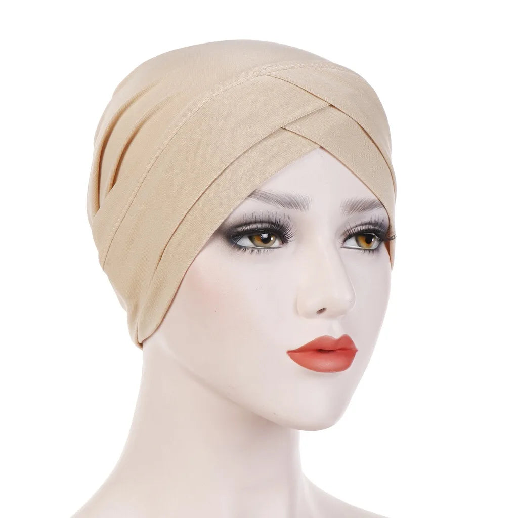 Criss Cross Hijab Turban