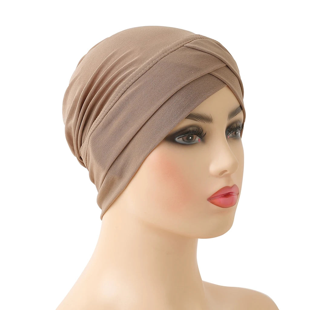 Criss Cross Hijab Turban