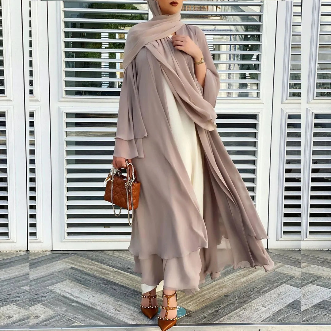 Chiffon Kimono Abaya